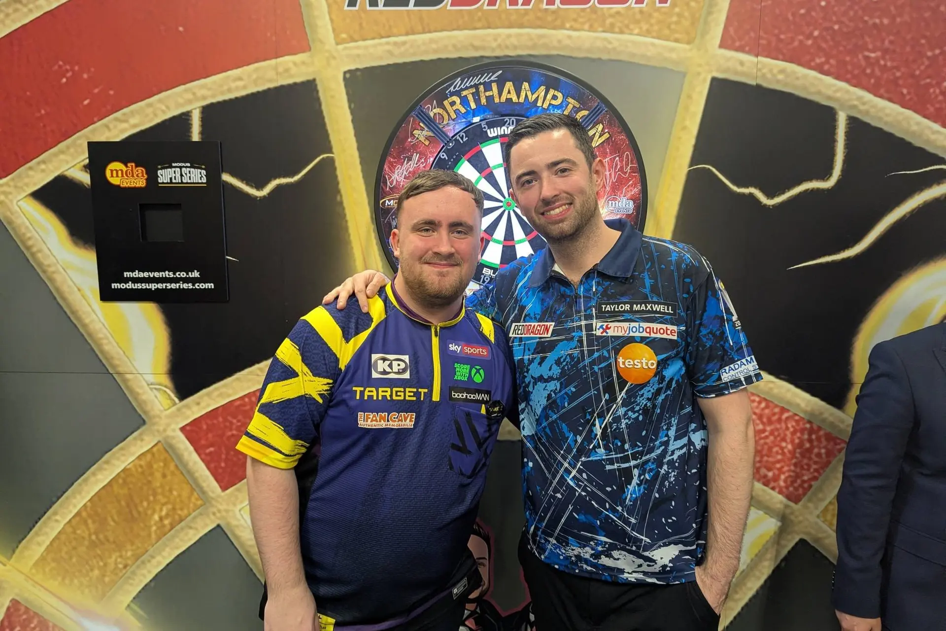 Luke Humphries hits back! World No.1 gets revenge on Luke Littler in Northampton showdown