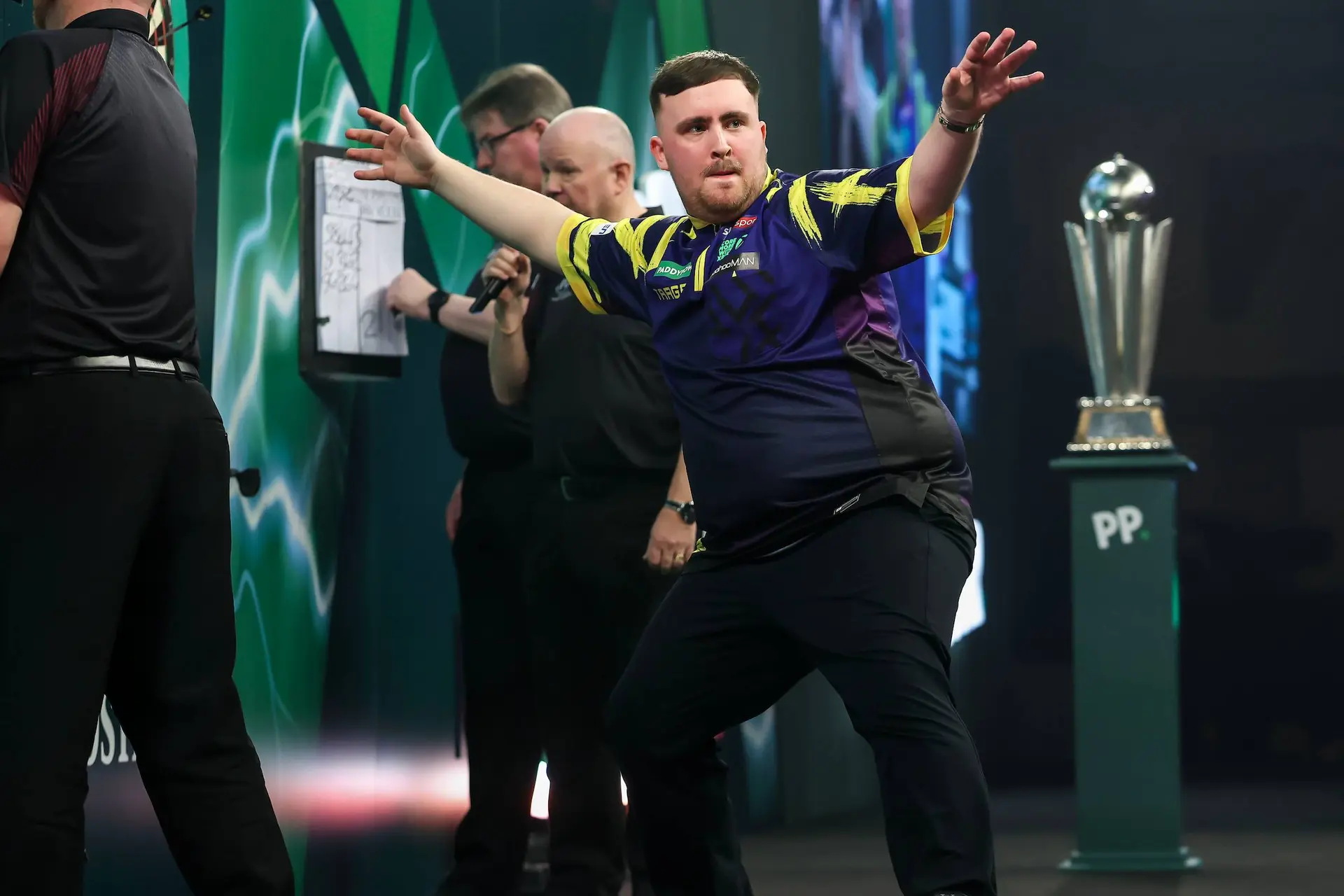 Luke Littler goes back to back at the PDC World Darts Championship and wins £1million with crushing 7-1 final demolition of Gian van Veen
