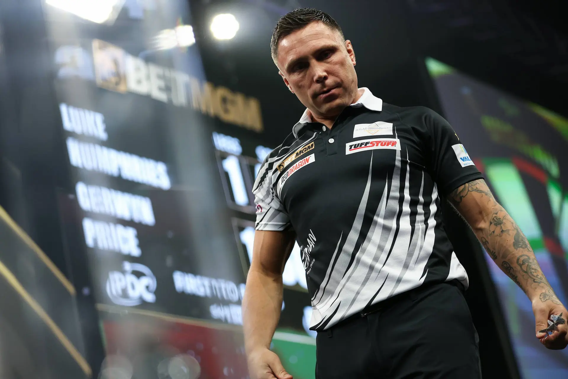 "They have a couple of beers and what can you expect?": Gerwyn Price sees Antwerp crowd growing into typical darting atmosphere after debut night