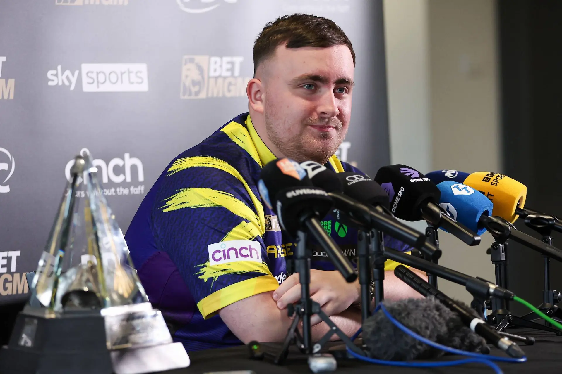 “Cooking? I know absolutely nothing about it" - Luke Littler and Premier League rivals debate complicated relationship with food