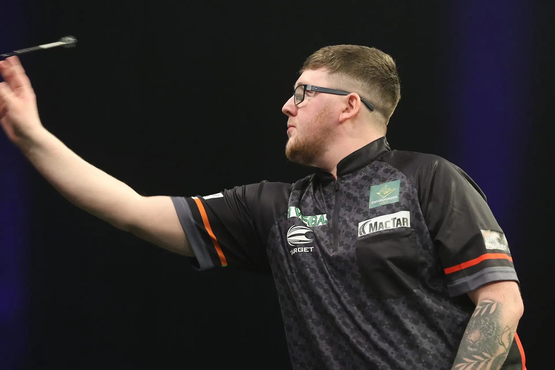Keane Barry in action
