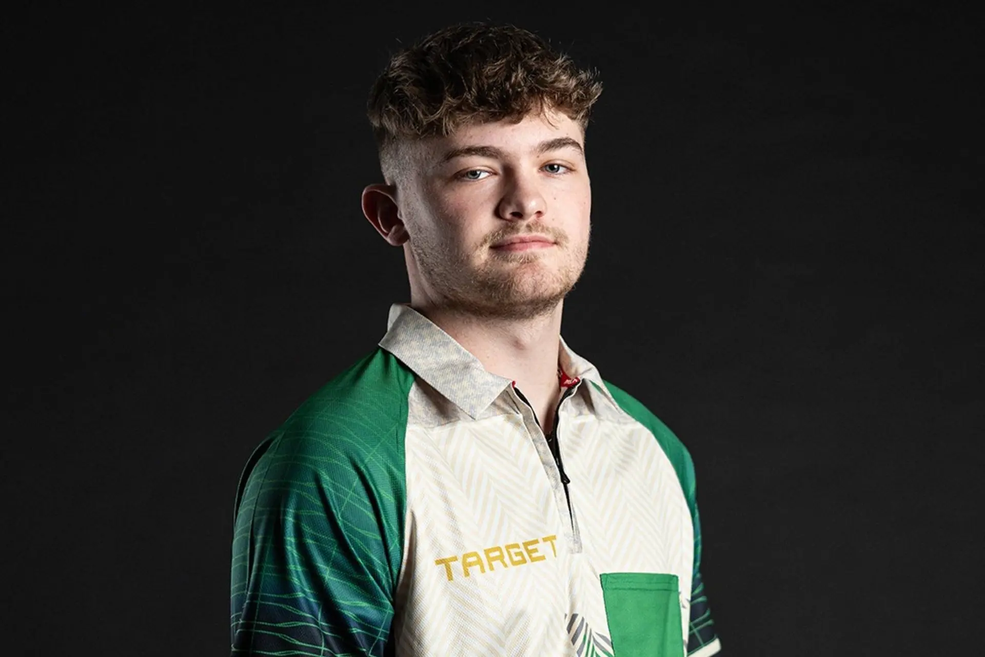 Charlie Manby promo images from Target Darts