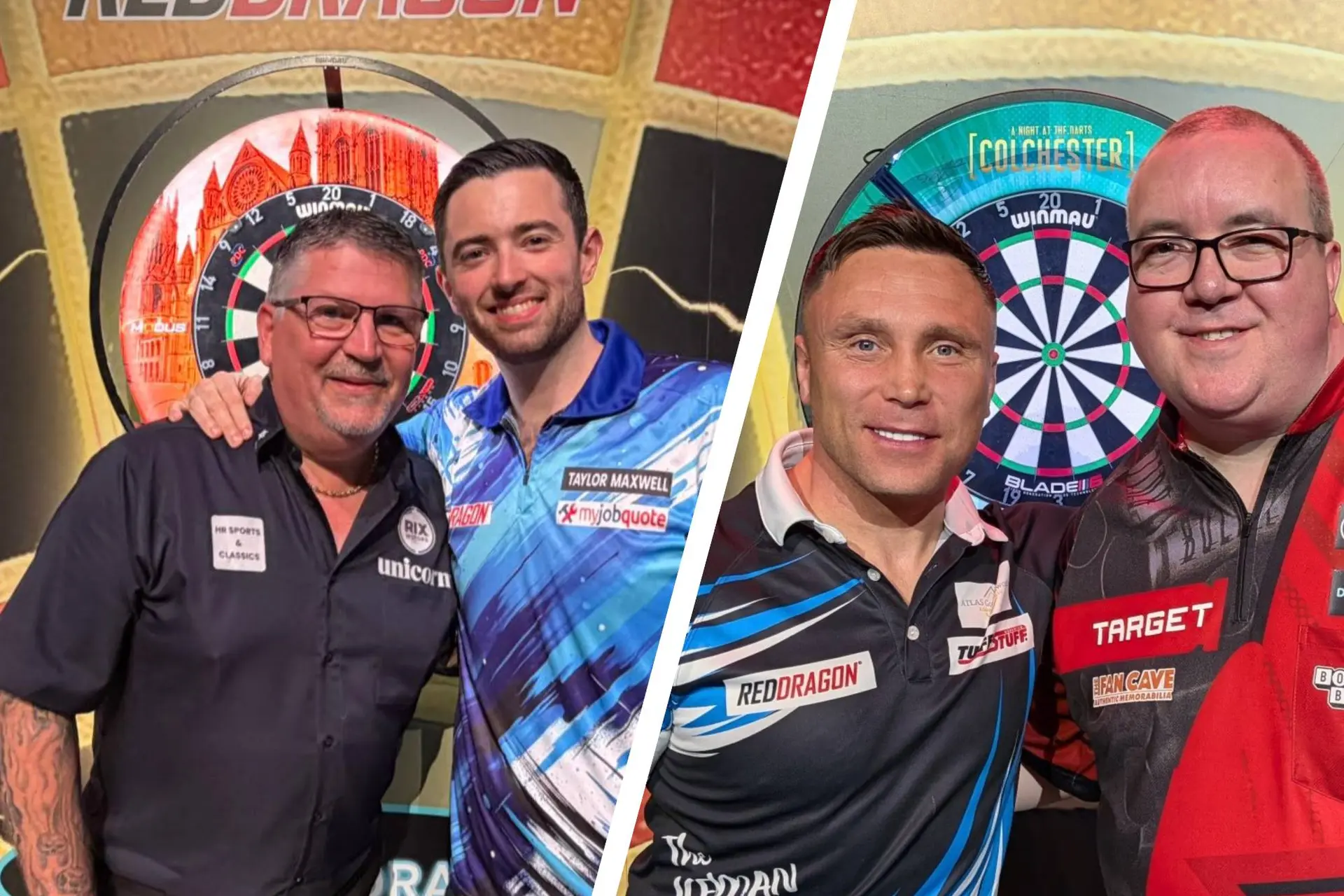 Gary Anderson thrashes Luke Humphries in York as Gerwyn Price whitewashes Stephen Bunting in Colchester