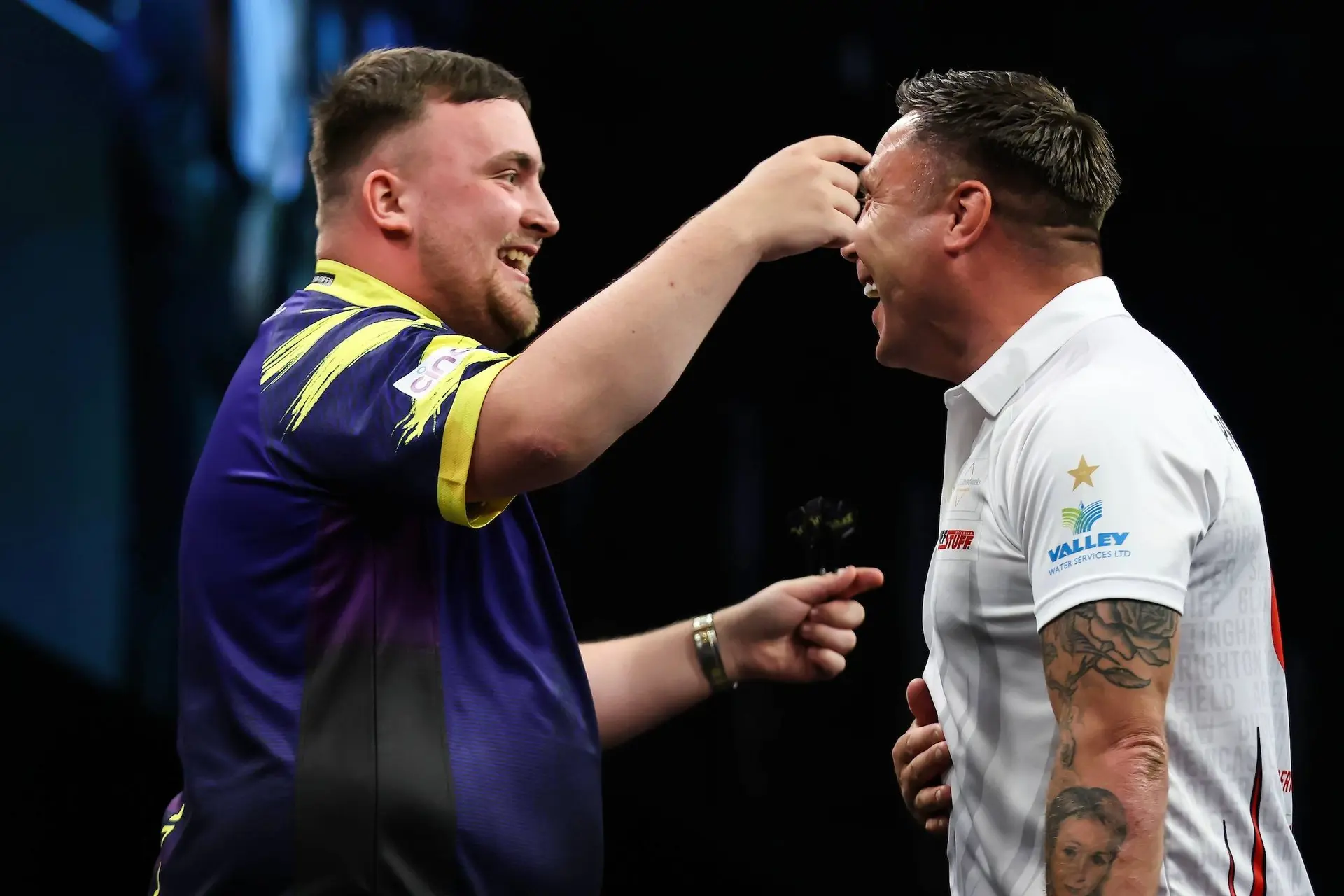 luke littler and gerwyn price