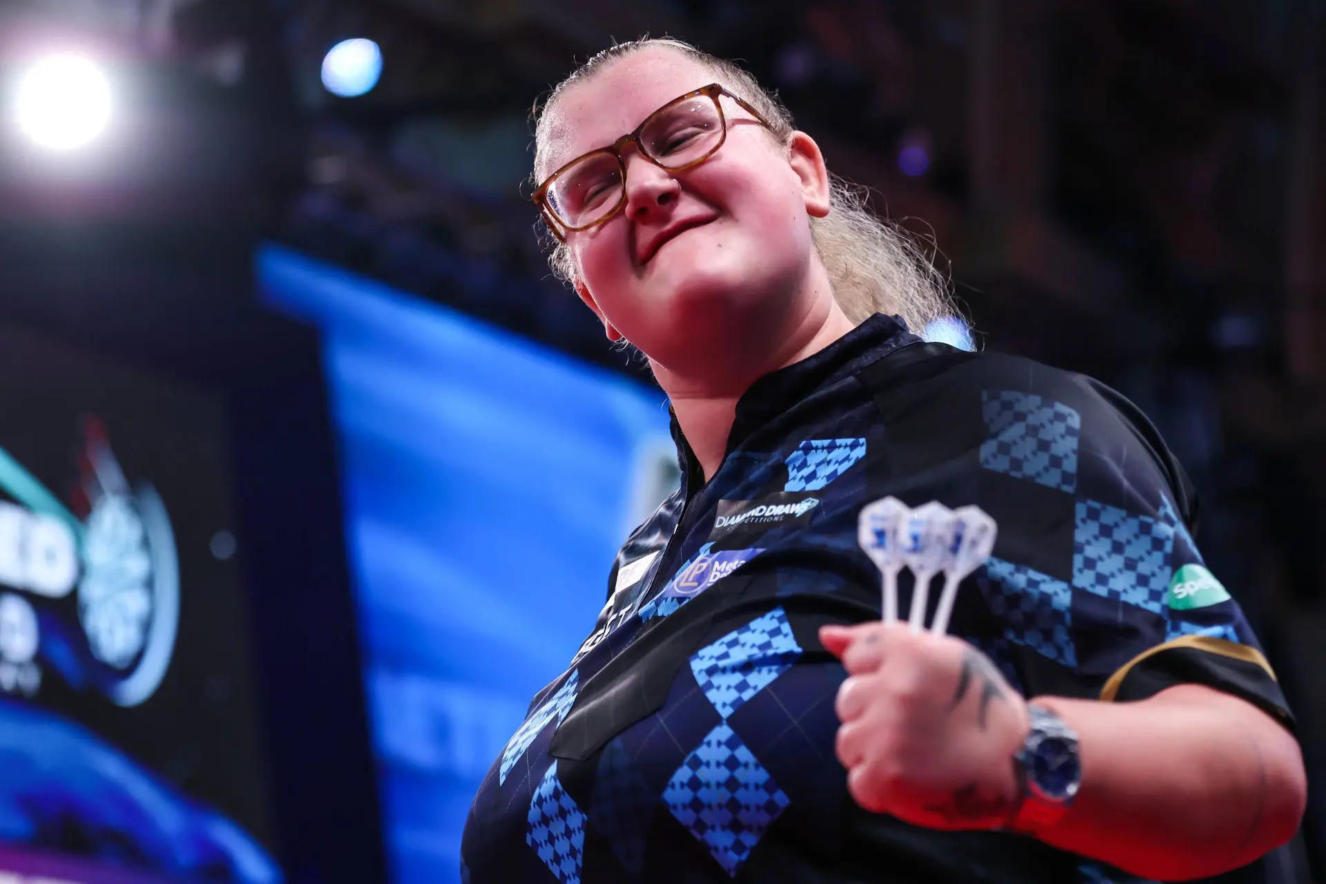 Beau Greaves at the 2026 World Matchplay