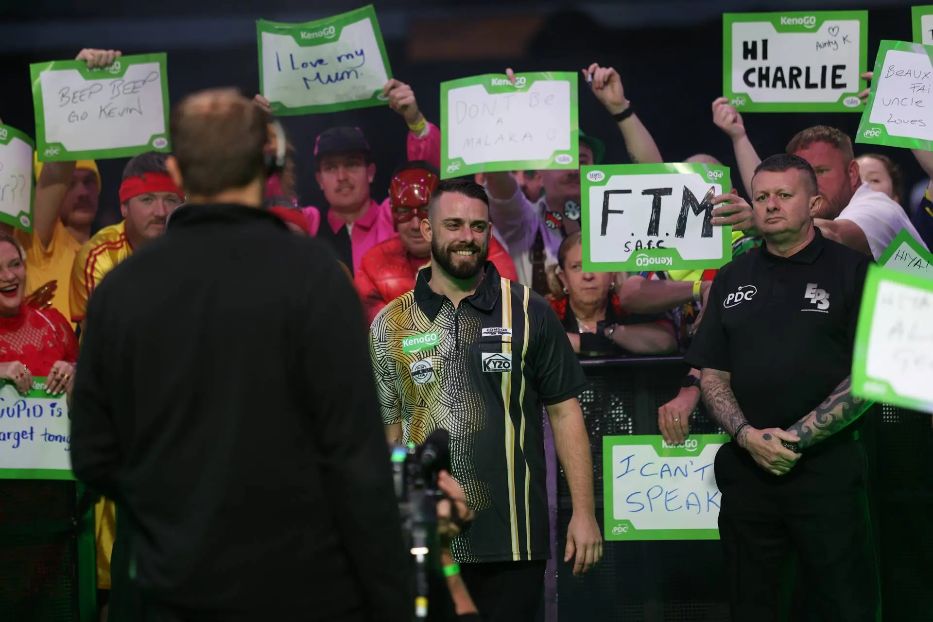 Brody Klinge at the 2026 Australian Darts Masters