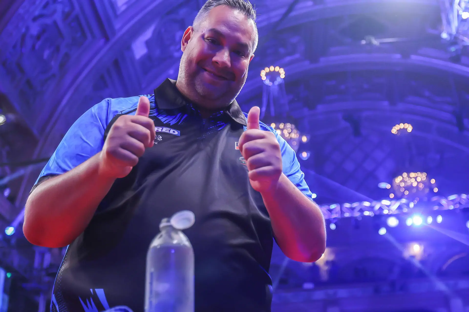 Jermaine Wattimena at the 2026 World Matchplay