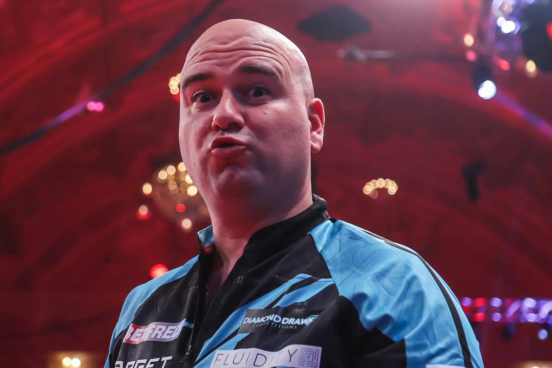 Rob Cross at the 2026 World Matchplay