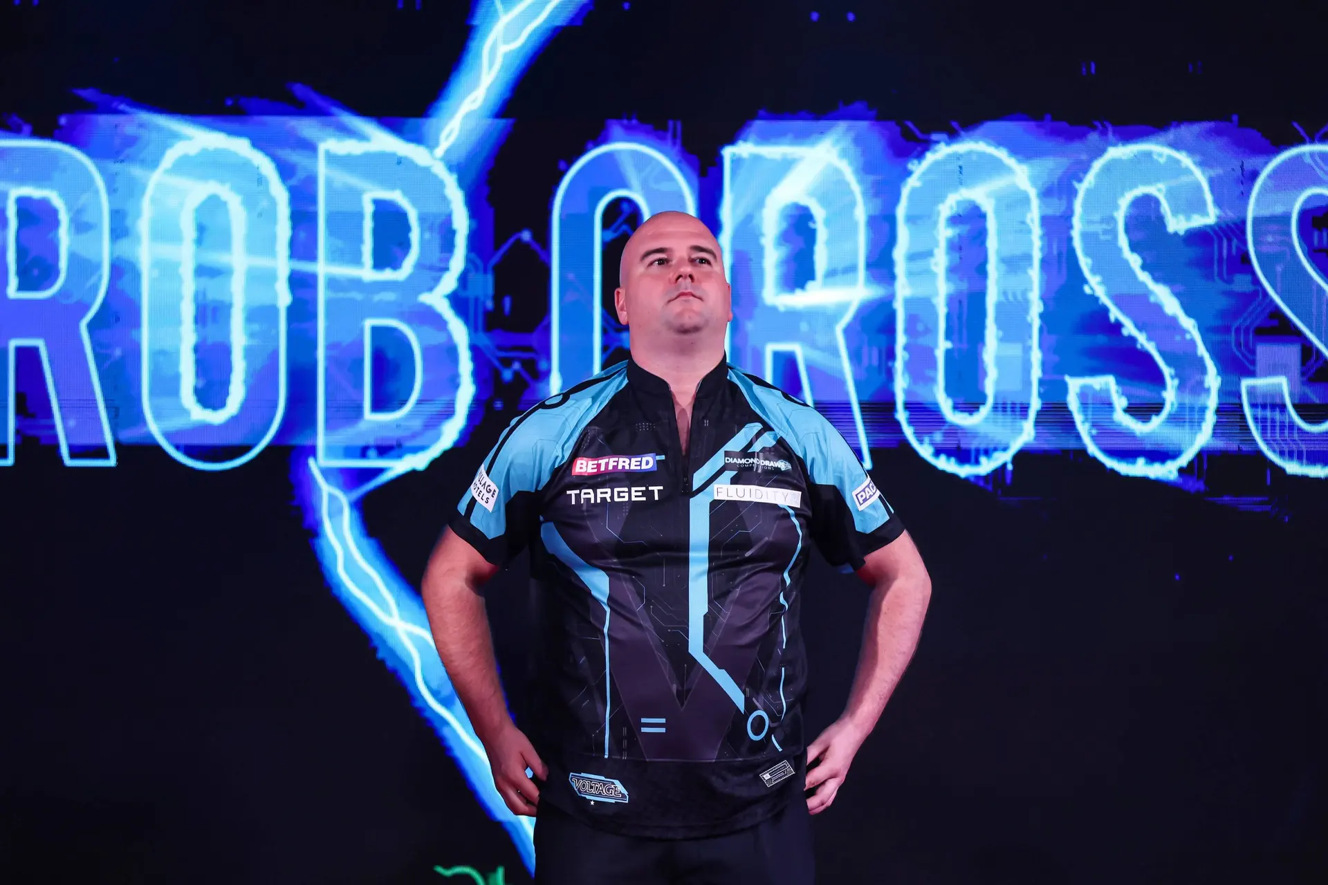 Rob Cross at the 2026 World Matchplay