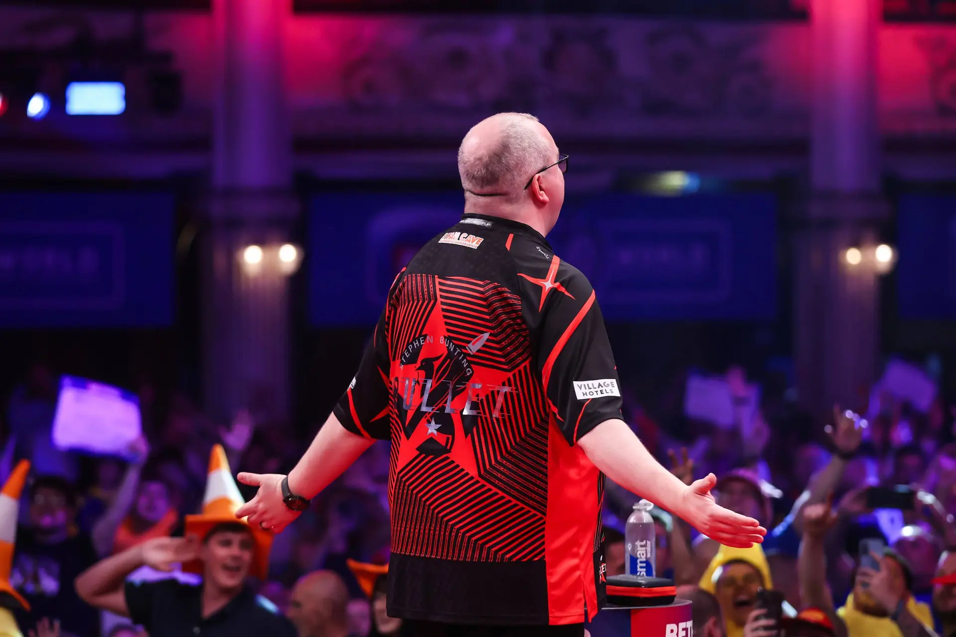 Stephen Bunting at the 2026 World Matchplay