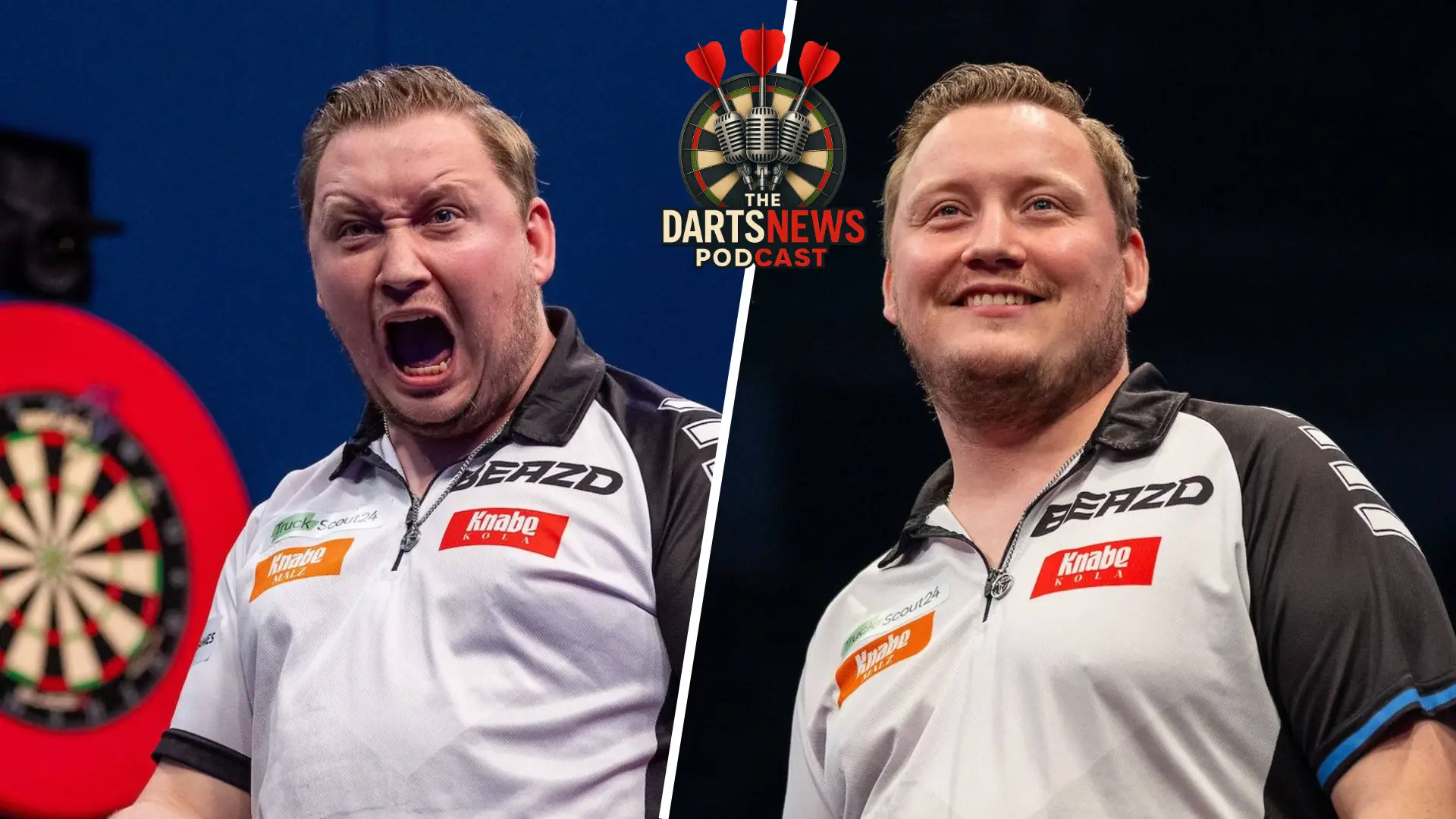 Martin Schindler DartsNews Podcast collage