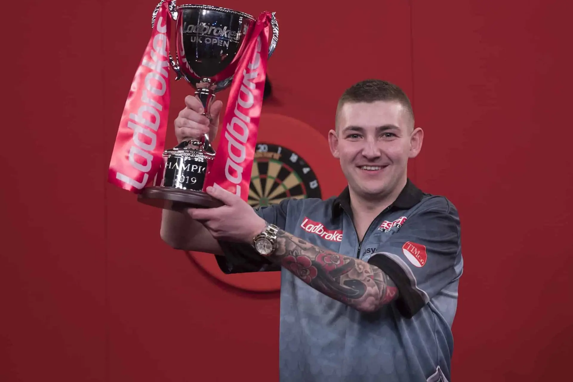 Aspinall looks back on UK Open winning moment: "I can't believe how much weight I put on in two years"