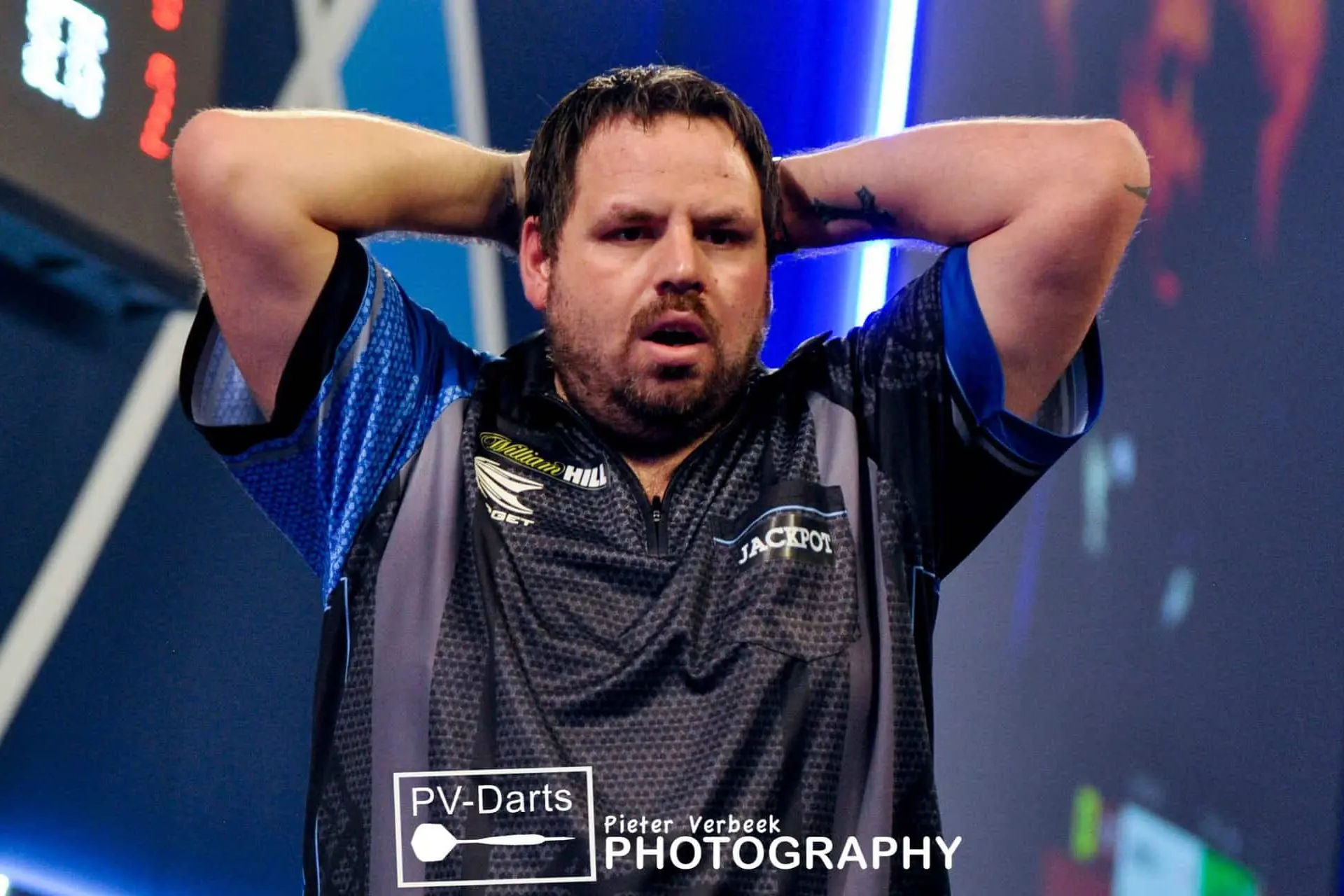 Barry Hearn says PDC won't offer special treatment to Adrian Lewis in 'Jackpot's quest to get back to the top: "They are his problems and it is up to him to solve them"
