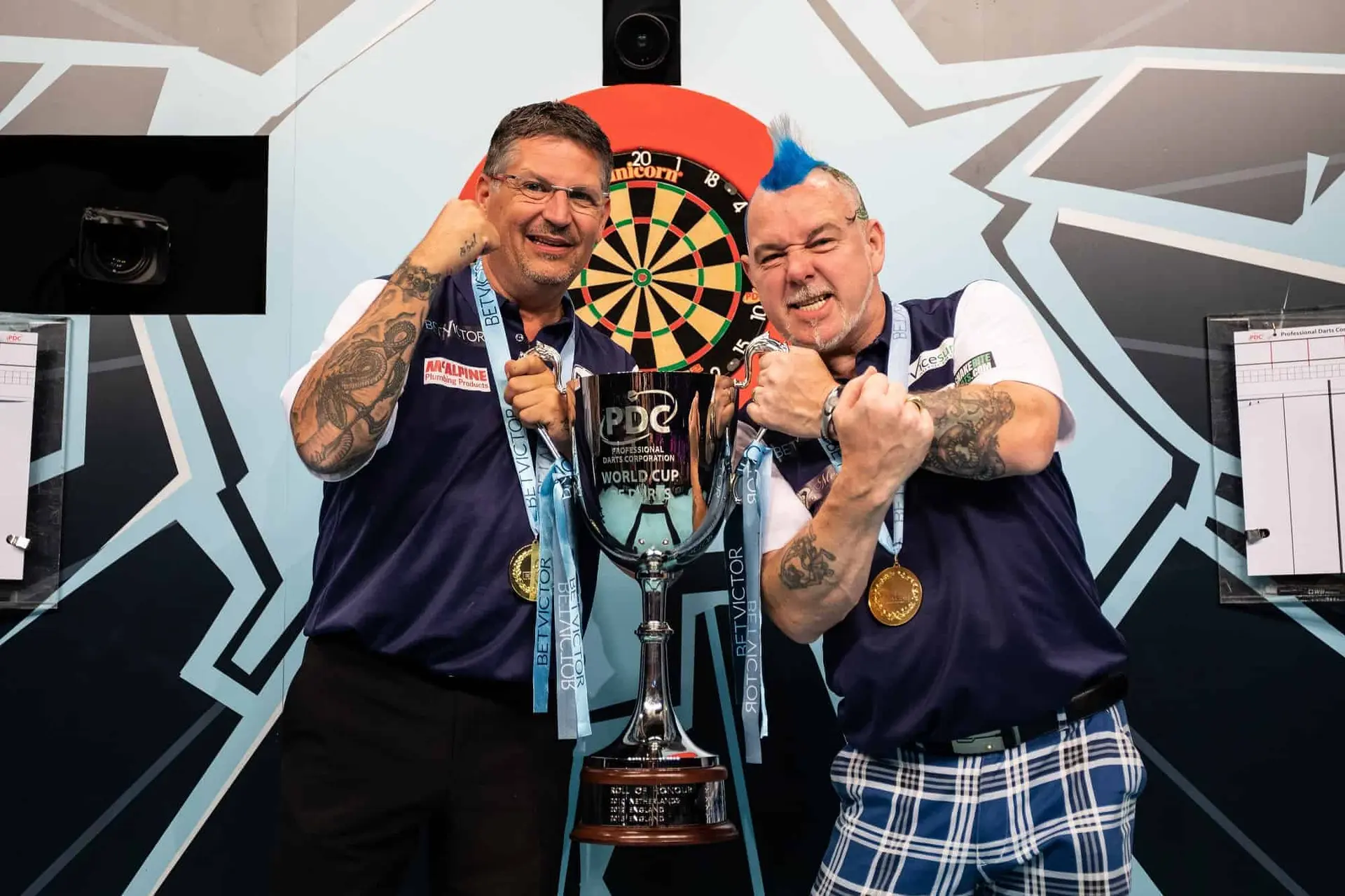 Scottish defending champions Anderson and Wright both withdraw from World Cup of Darts