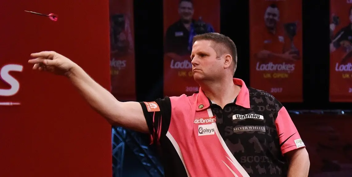 Mitchell blickt auf Kommentare von van Gerwen zurück: „Ich bin ein großer Redner, aber nichts, was jemanden abschreckt“