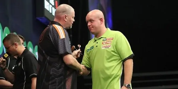 Dies sind die Top-10 der höchsten Match-Averages bei der Darts-WM (1994-2022)