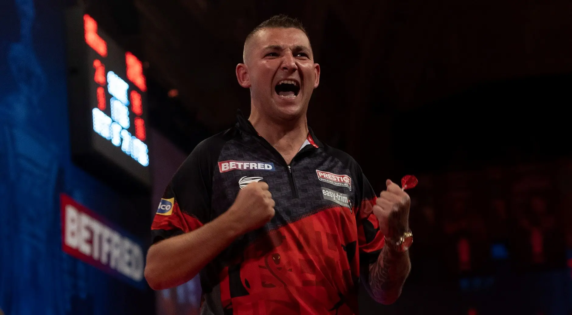 Cullen und Aspinall komplettieren das Aufgebot für das Achtelfinale der Gibraltar Darts Trophy