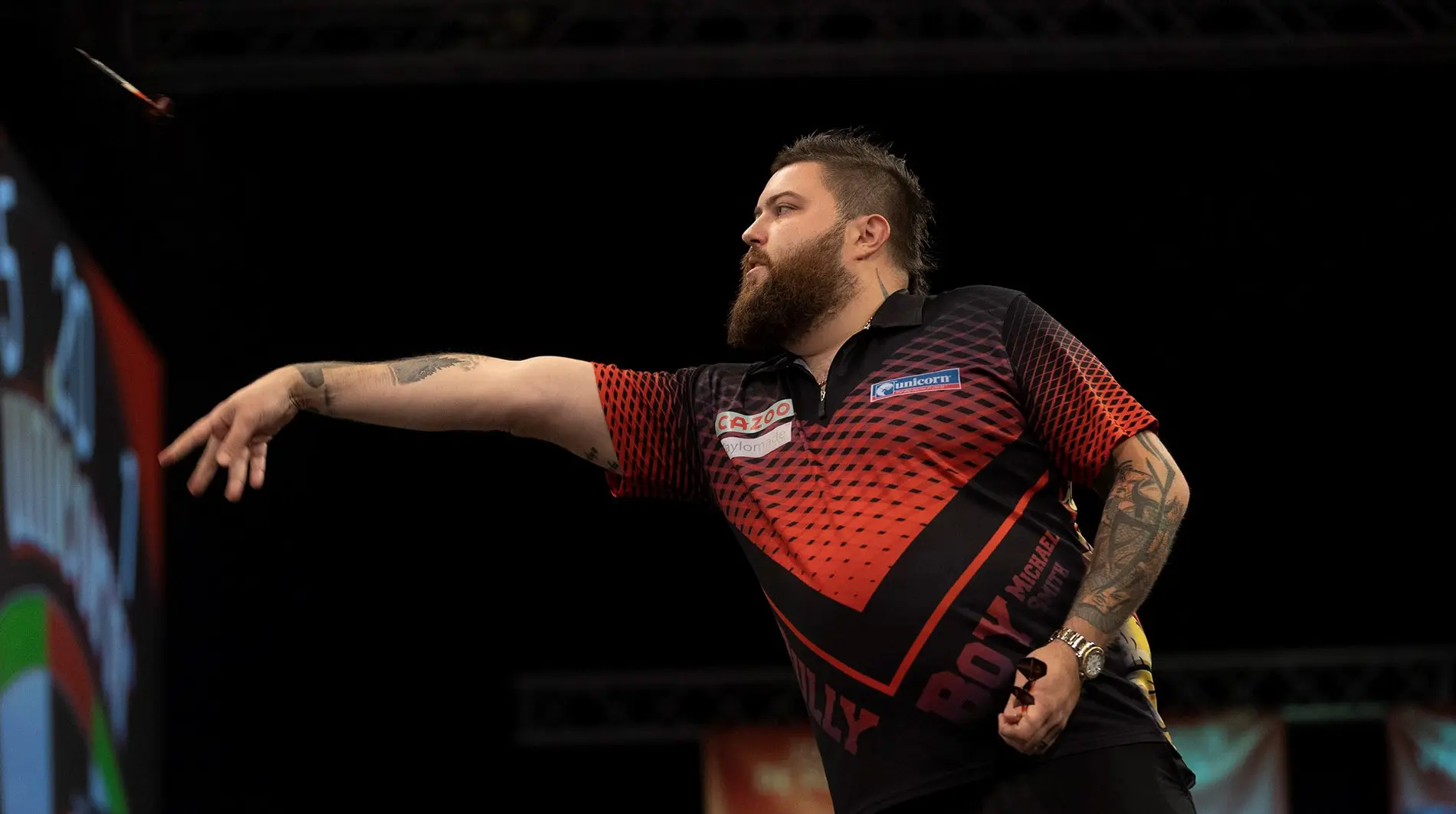 VIDEO: Smith verfehlt die Doppel 12 für 9-Darter, schlägt aber Cullen trotz "Double Trouble"