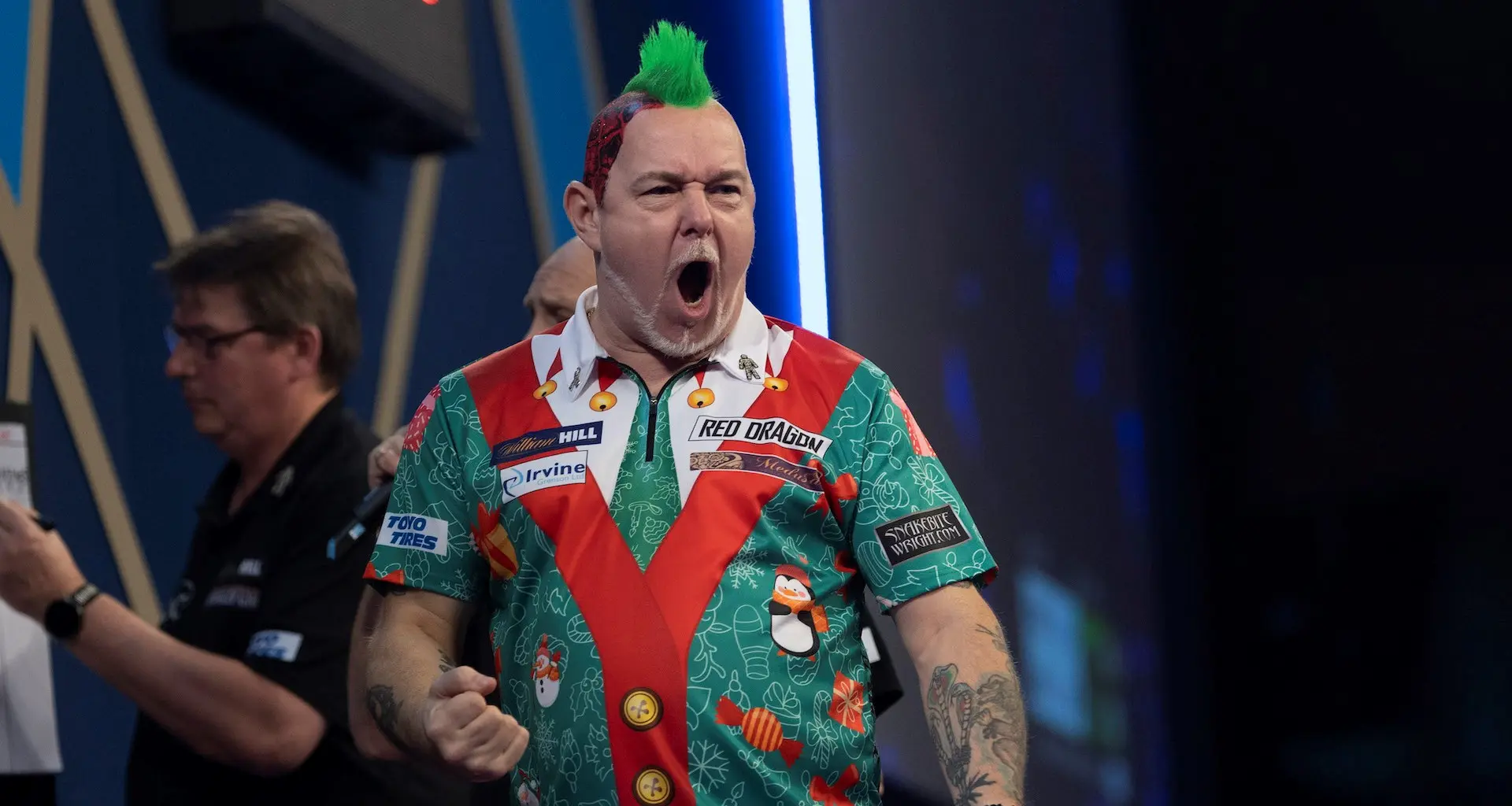 Wright setzt sich im Viertelfinale gegen Searle durch