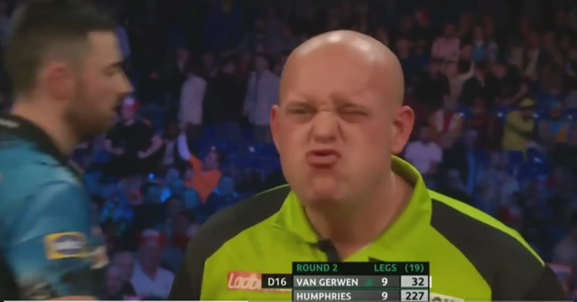 VIDEO: Gescholtener van Gerwen gewinnt nach Streit mit Humphries