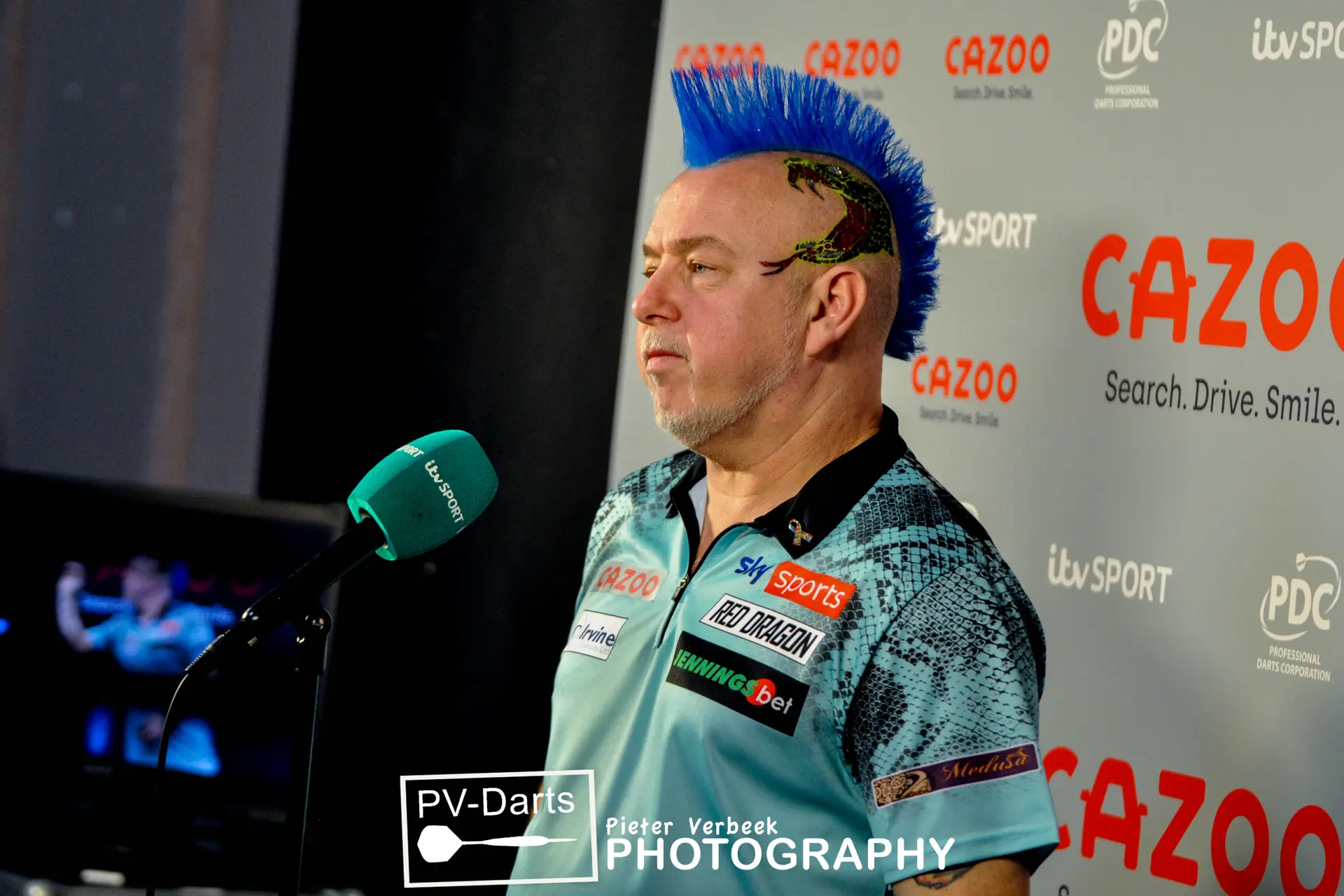 Wright über die Frage, wer den besseren Sinn für Humor hat: "Van Gerwen und ich necken uns ständig"