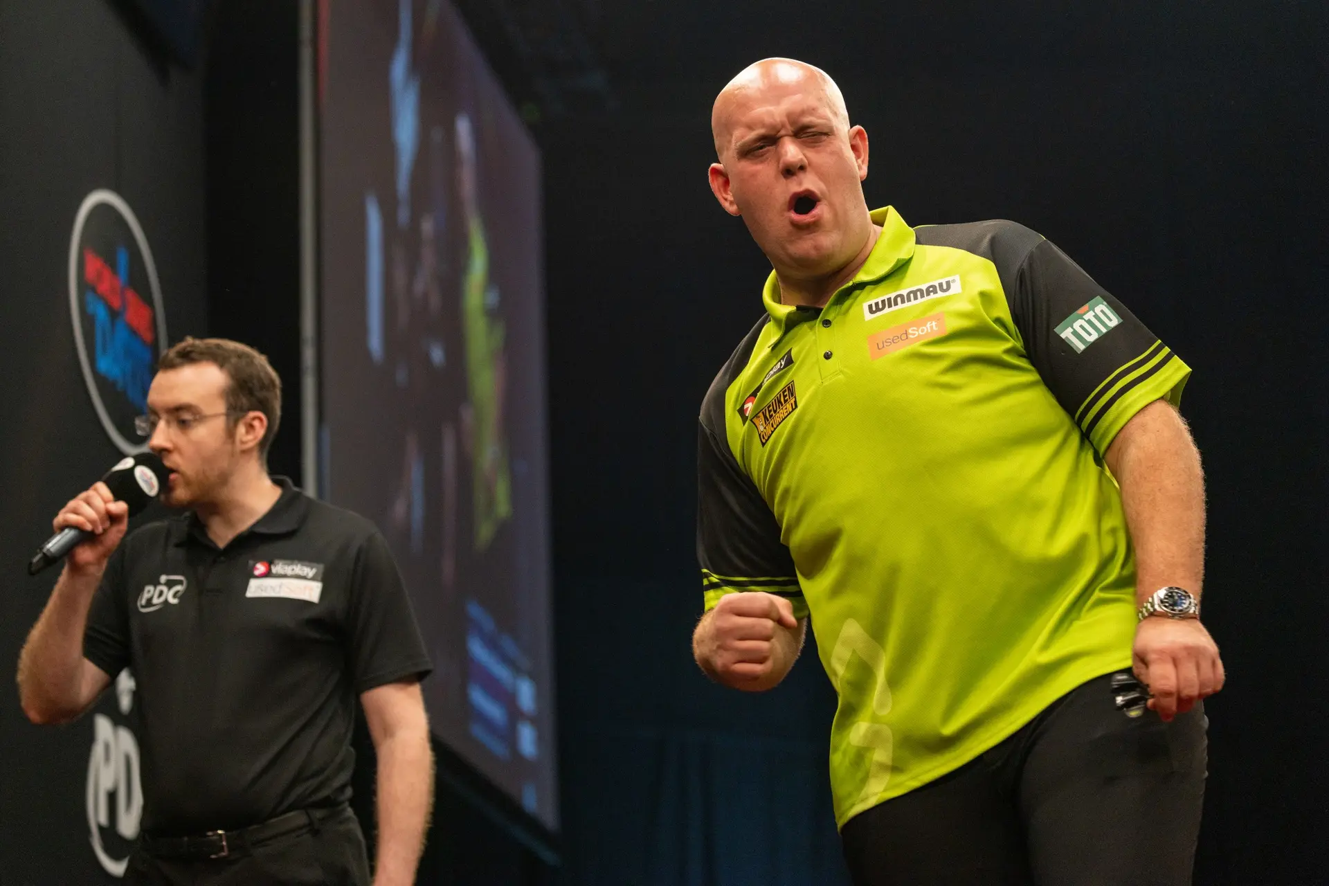 Van Gerwen erreicht nach Sieg über Wade das Finale der Premier League Darts