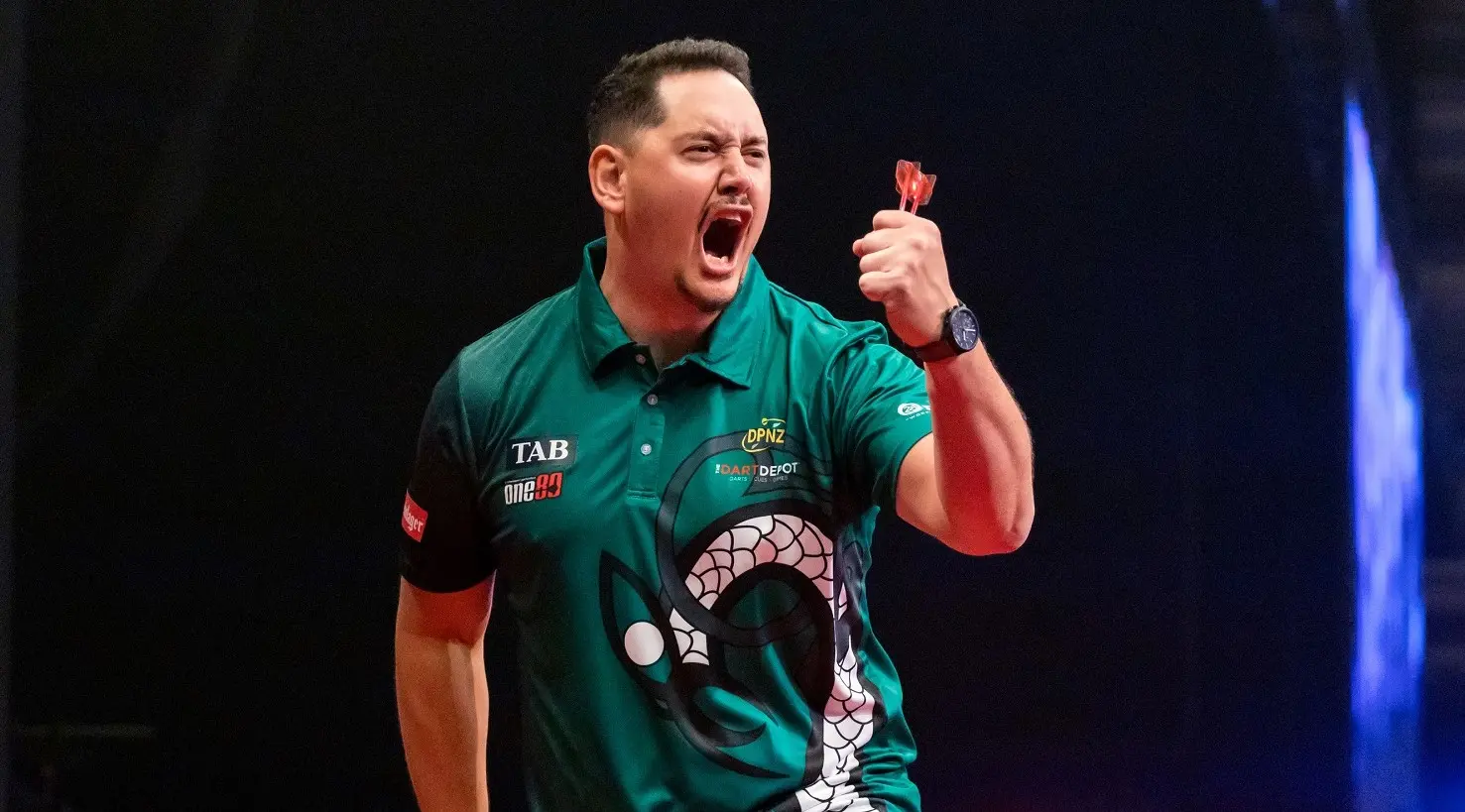 Ben Robb wird beim World Cup of Darts Teampartner von Haupai Puha