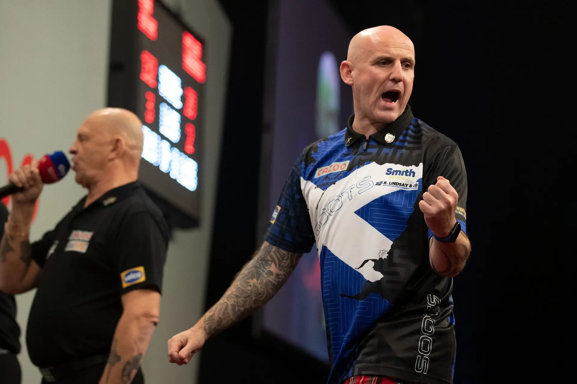 Soutar sorgt im Achtelfinale des Grand Slam of Darts für Überraschung