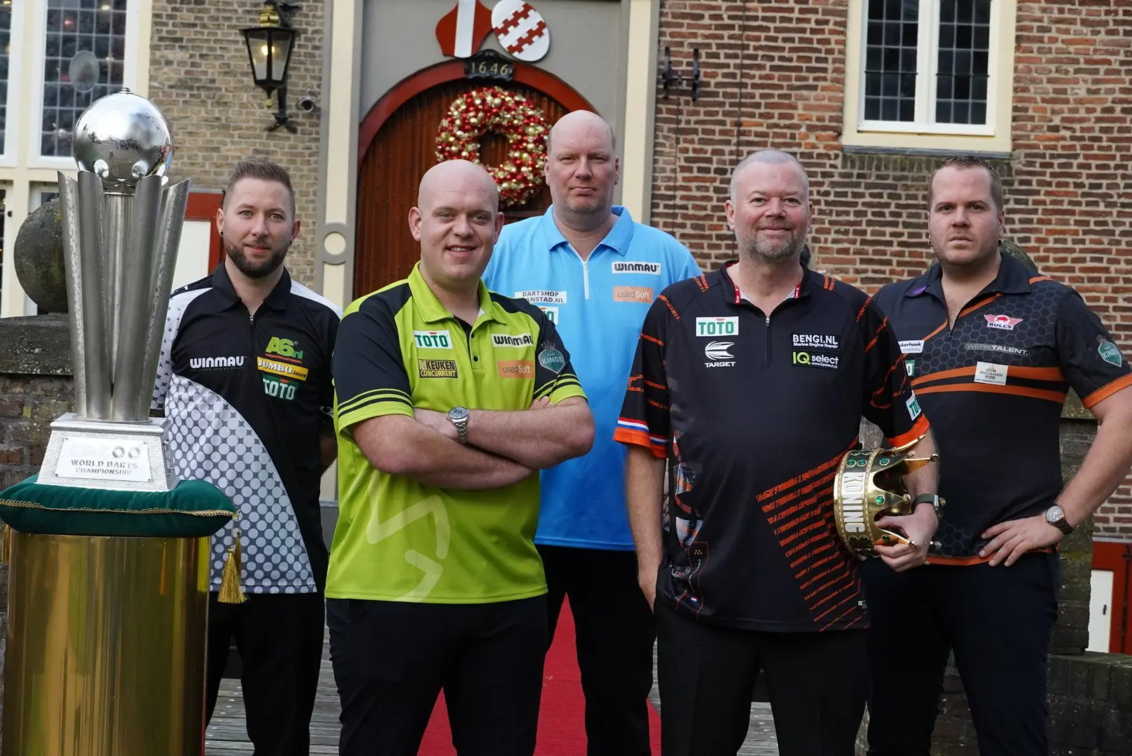Die niederländischen Top-Darter erhalten während der Darts-Weltmeisterschaft ein eigenes Haus mit optimalen Einrichtungen