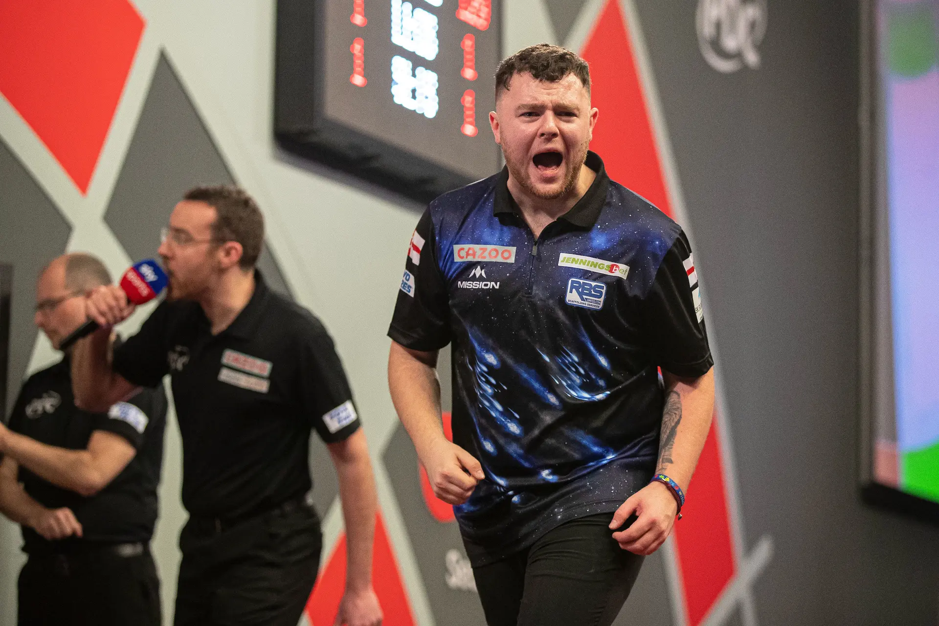 Rock besiegt den letztjährigen Viertelfinalisten bei der Darts WM