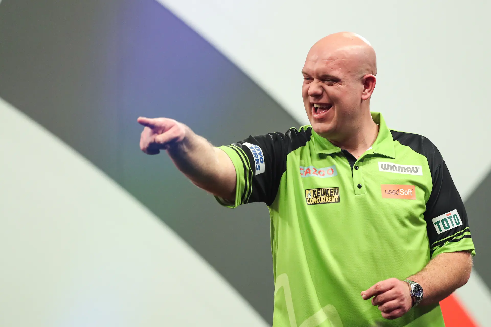 Michael van Gerwen spottet über seine Rivalen: "Wenn du heute nicht gegen mich gewinnen konntest, wirst du es auch nächste Woche nicht schaffen"