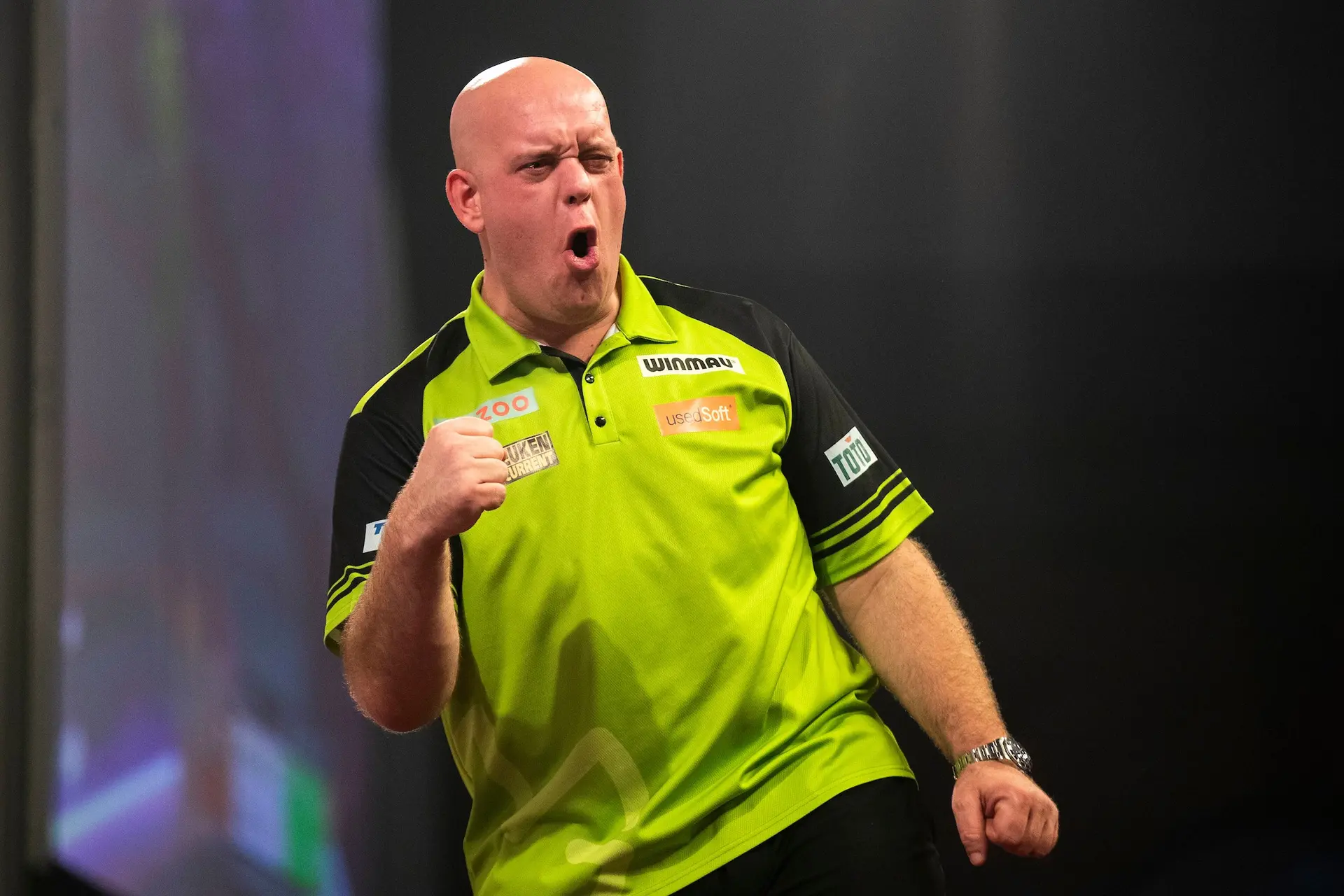 Van Gerwen bezwingt Van den Bergh im Halbfinale der Darts WM