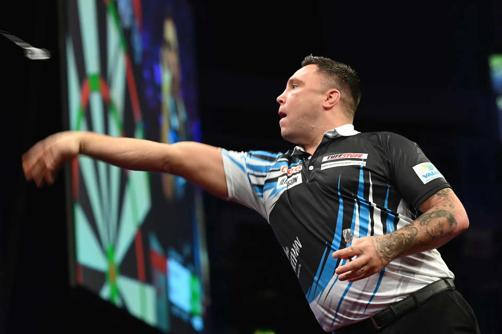 Preisgeldaufteilung bei den UK Open Darts 2023 mit einem Preispool von 600.000 Pfund