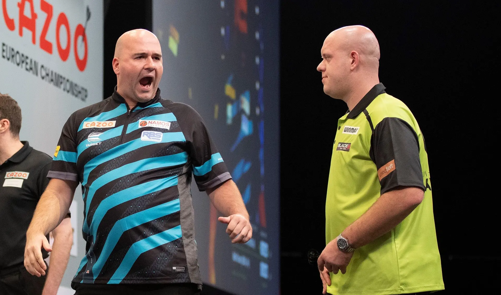 Cross mischt sich in die regelmäßige Diskussion ein: ''Phil Taylor war eine Stufe über Michael van Gerwen''