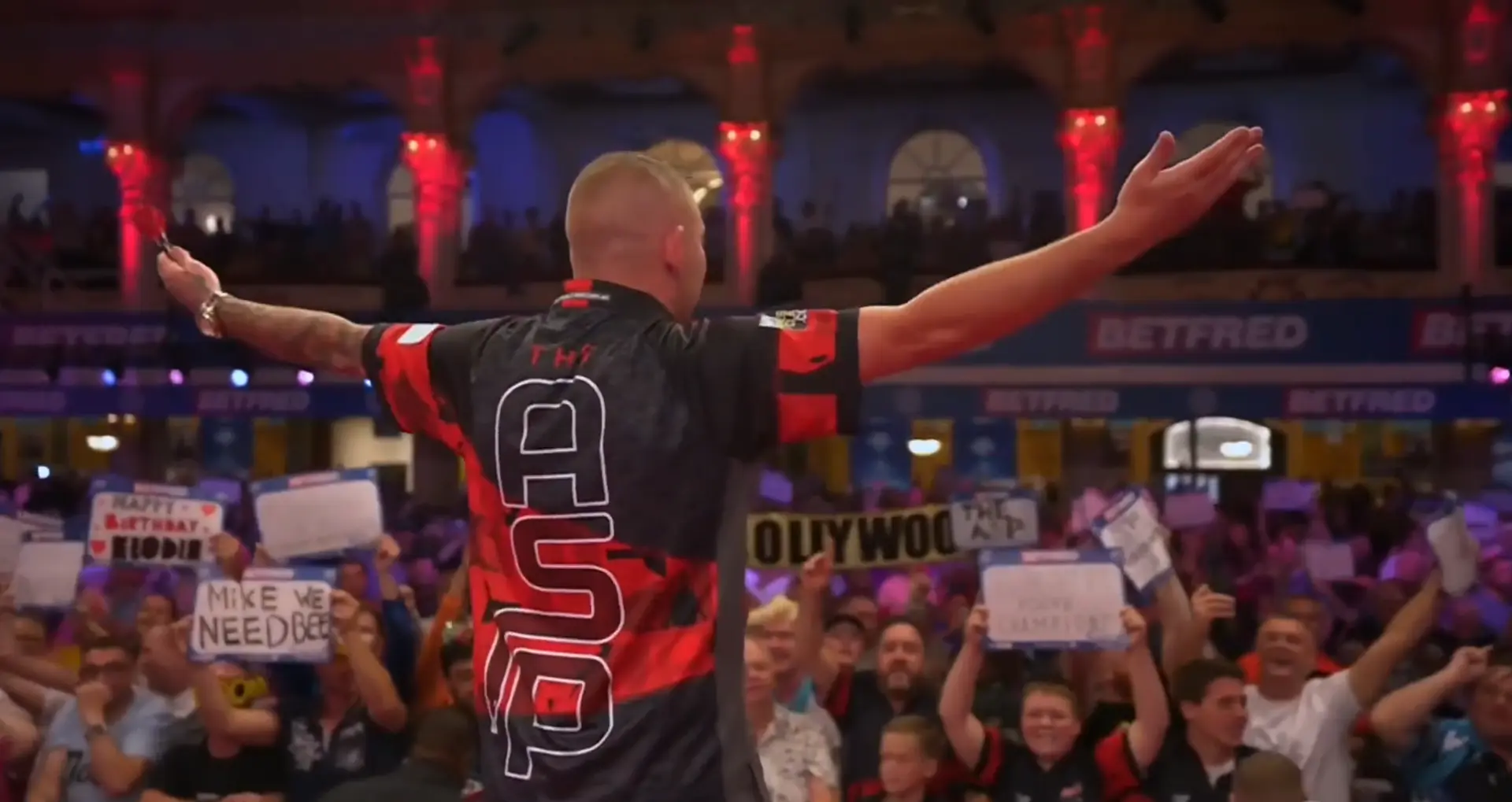 Diese Spieler haben beim World Matchplay 2023 die meisten 180er Scores geworfen