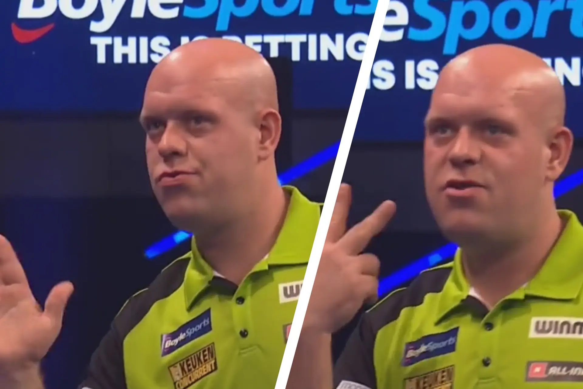 (VIDEO) Michael van Gerwen verpasst beim World Grand Prix zweimal das Bull für ein herrlichen Doppel-in 9-Darter