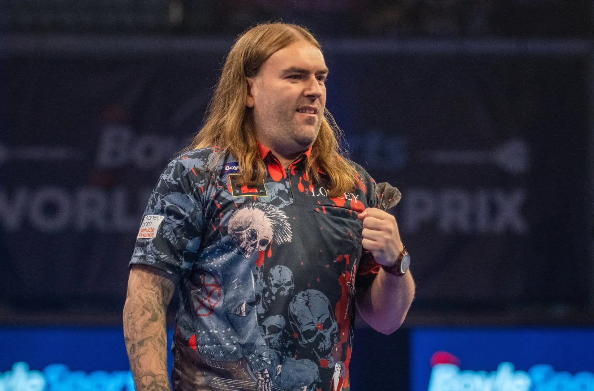 Ryan Searle besiegt Gian van Veen nach starkem Comeback, Josh Rock besiegt Chris Dobey