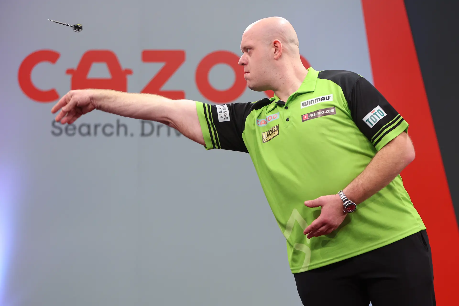 Michael van Gerwen ist der einzige Niederländer, der zur World Series of Darts in den Nahen Osten reist