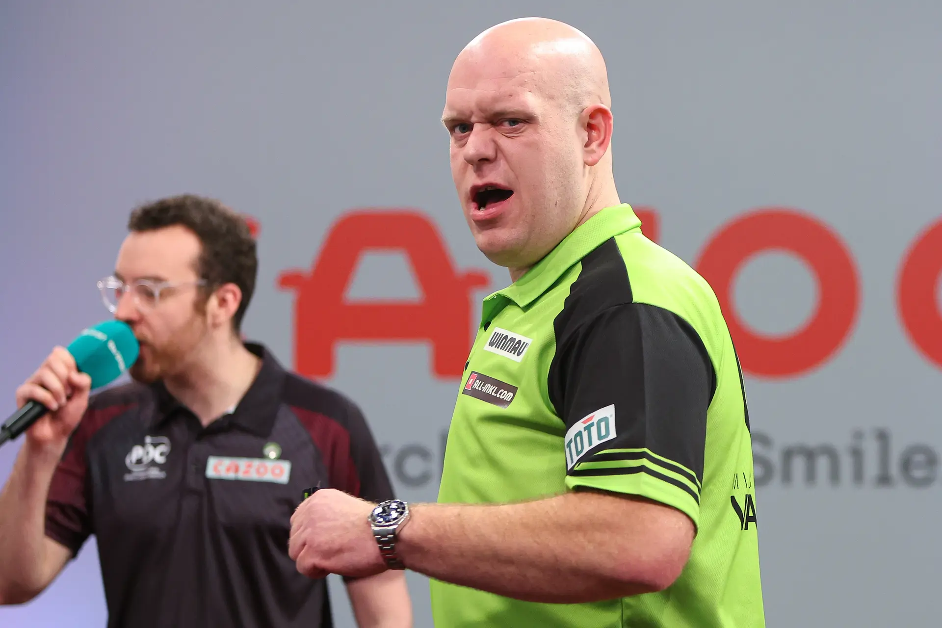 Michael van Gerwen gibt sein Debüt bei den Bahrain Darts Masters 2024