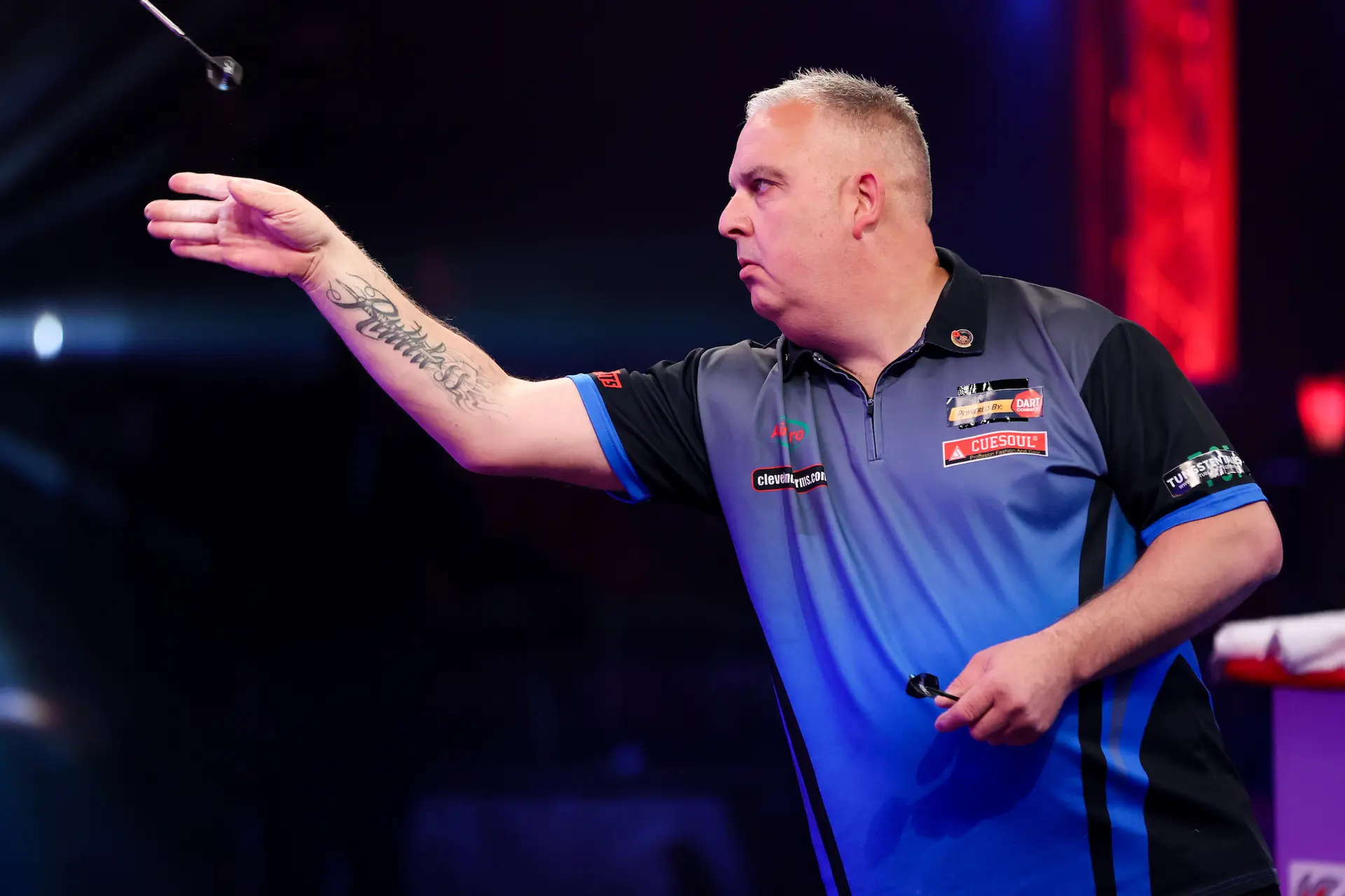 Der Spielplan Lakeside 2023 für Samstag mit Sebastian Bialecki, James Richardson und Arjan Konterman