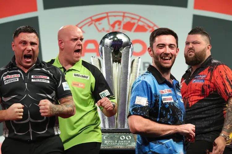 Vorschau World Darts Championship 2024: Wird es nun doch der Top-Favorit Luke Humphries oder Michael van Gerwen?