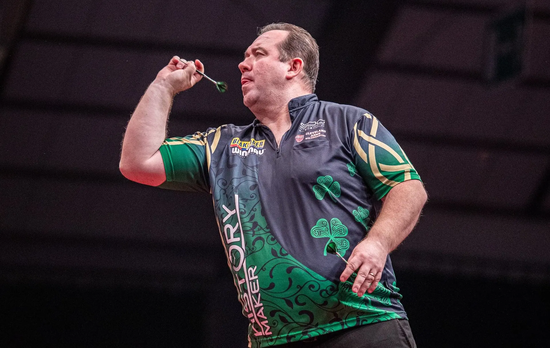 Kurzes Gastspiel für Franz Rötzsch beim German Darts Grand Prix; Brendan Dolan und Ryan Joyce weiter