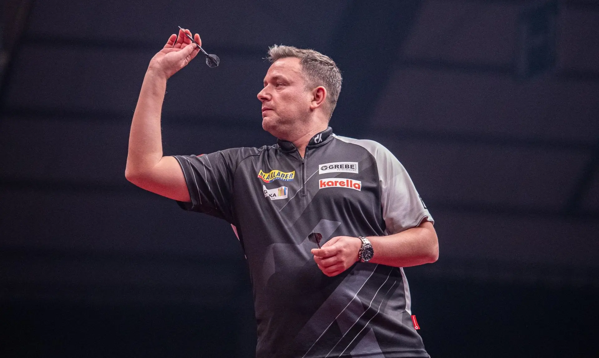 Drei ehemalige deutsche Tour Card Holder bei European Darts Trophy am Start
