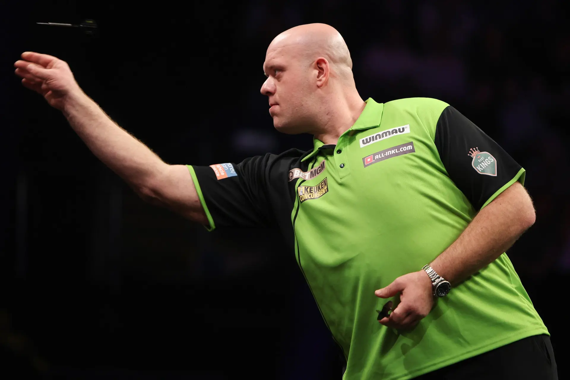 Michael van Gerwen sechster Spieler in der Geschichte der Premier League Darts, der mit einem Average von 110+ verliert