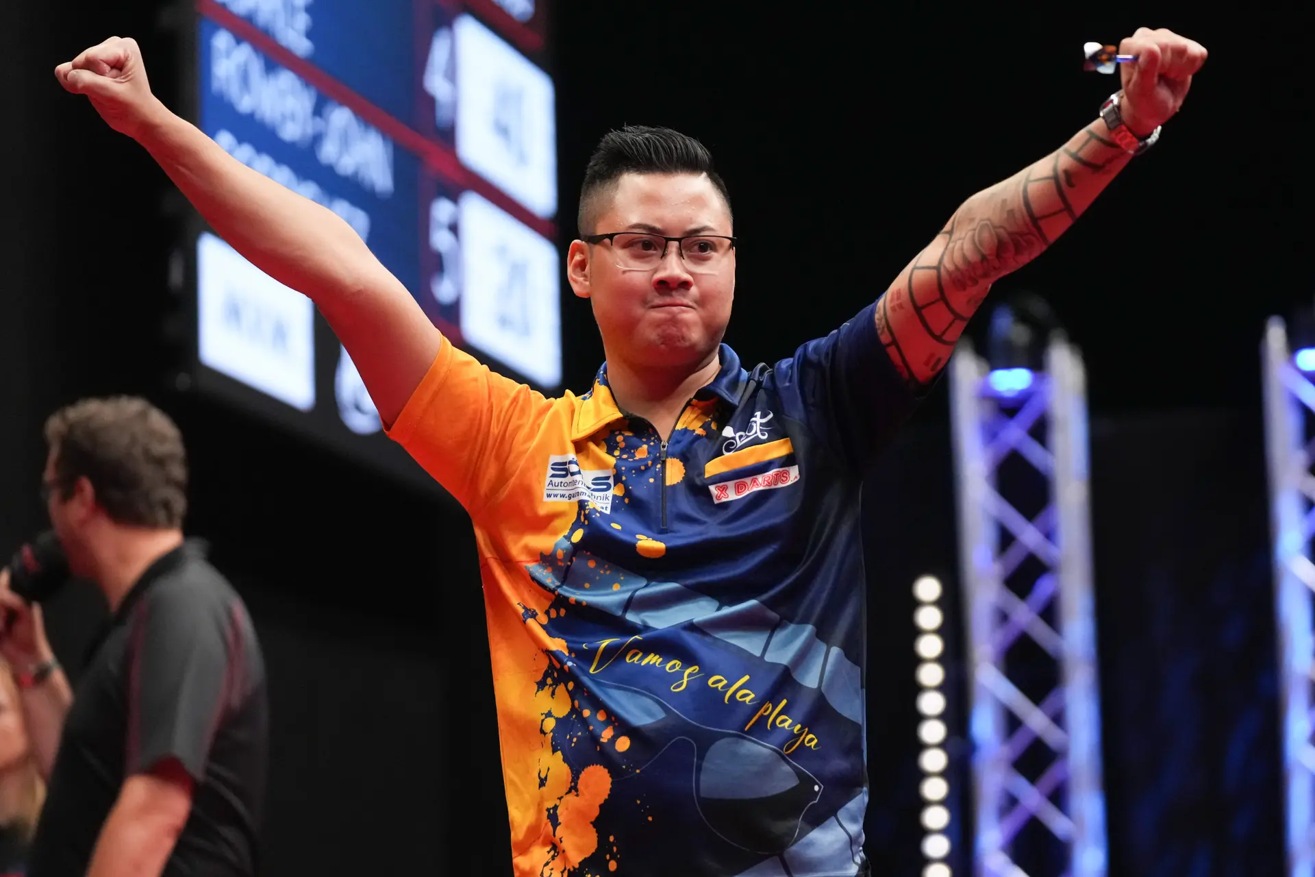 Rowby-John Rodriguez zieht ins Achtelfinale der Players Championship 26 ein
