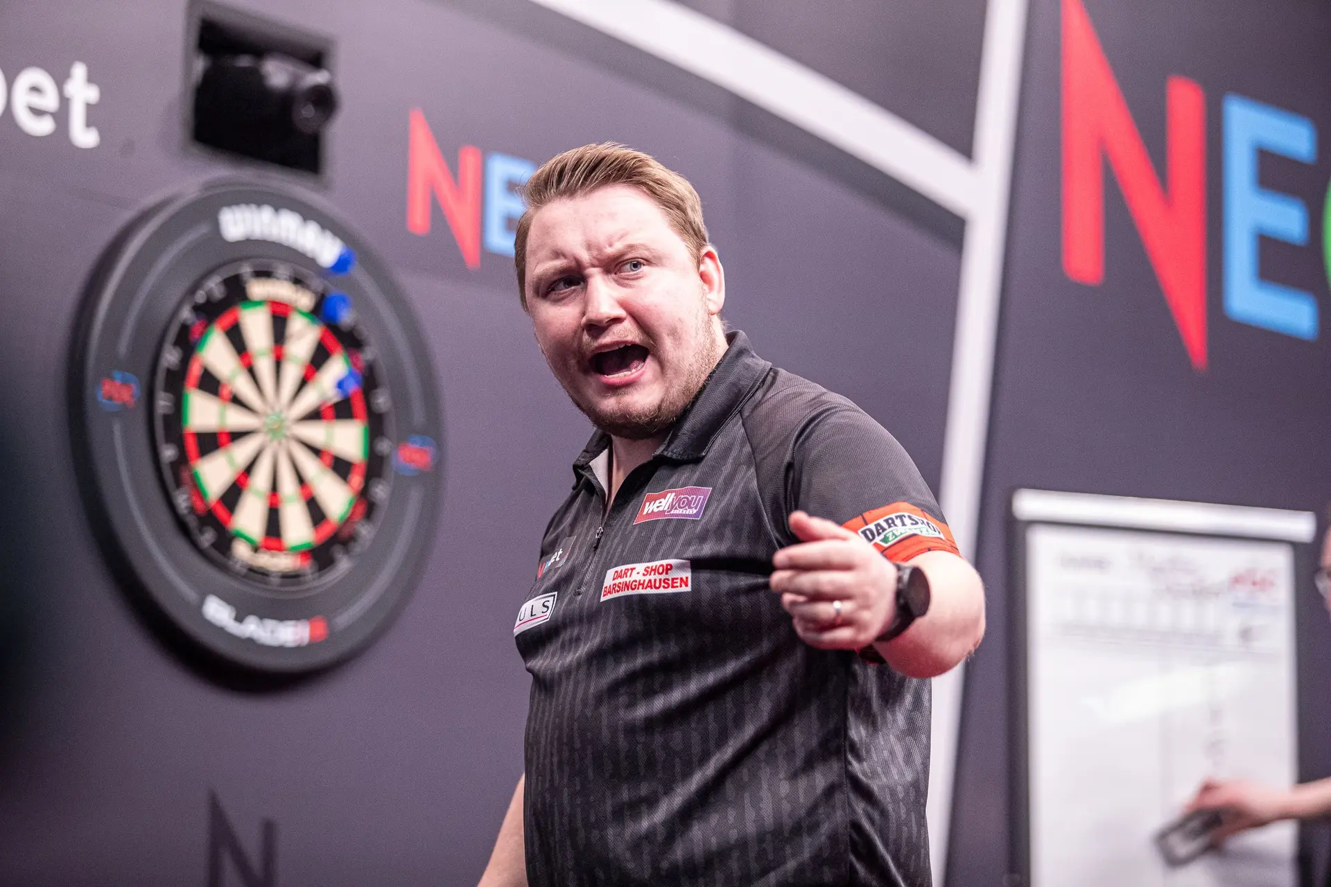 Martin Schindler steht zum ersten Mal im Finale der European Tour nach Sieg über Chris Dobey
