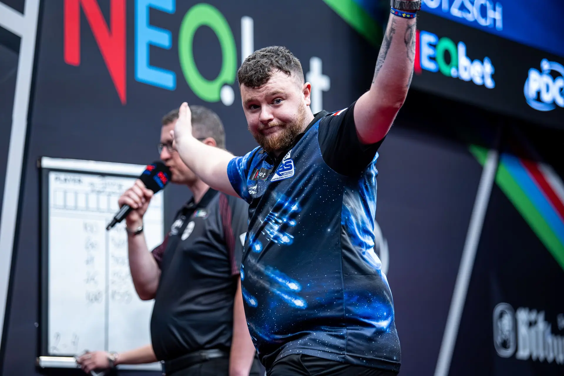 "Verärger mich nicht, denn ich werde besser spielen. So einfach ist das" - Aufgeregter Josh Rock beendet Hoffnungen des Publikumslieblings bei der Dutch Darts Championship