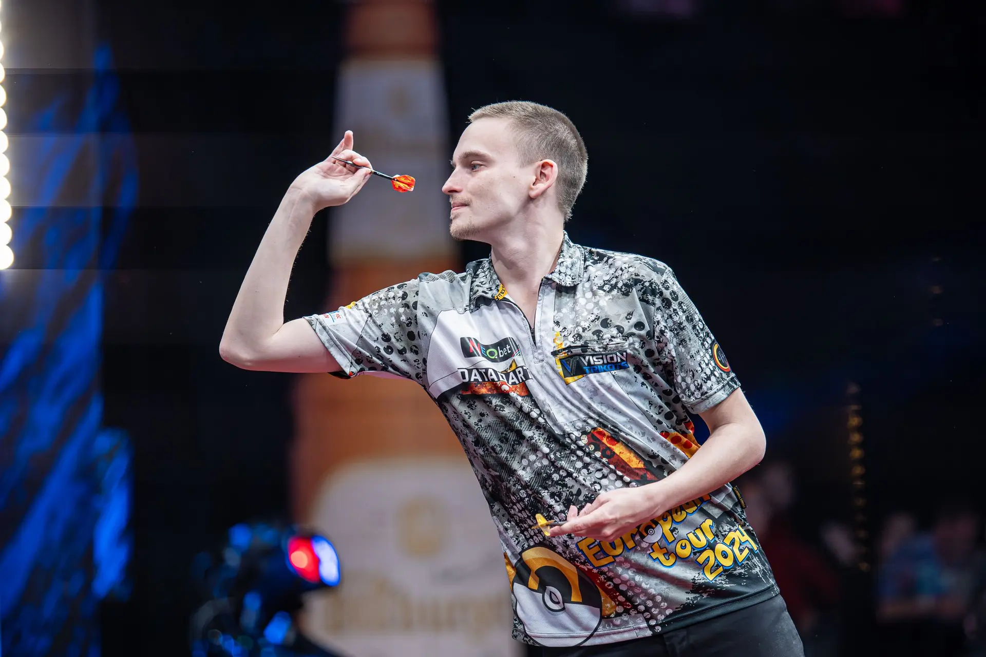 Spielplan Sonntagabend bei der Flanders Darts Trophy 2024 mit Duell zwischen Ricardo Pietreczko und Dirk van Duijvenbode