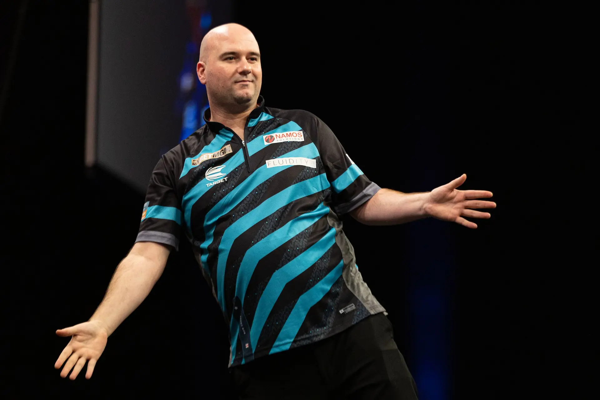 Rob Cross besiegt Luke Humphries trotz 9-Darter des Weltmeisters bei den Baltic Sea Darts Open 2024