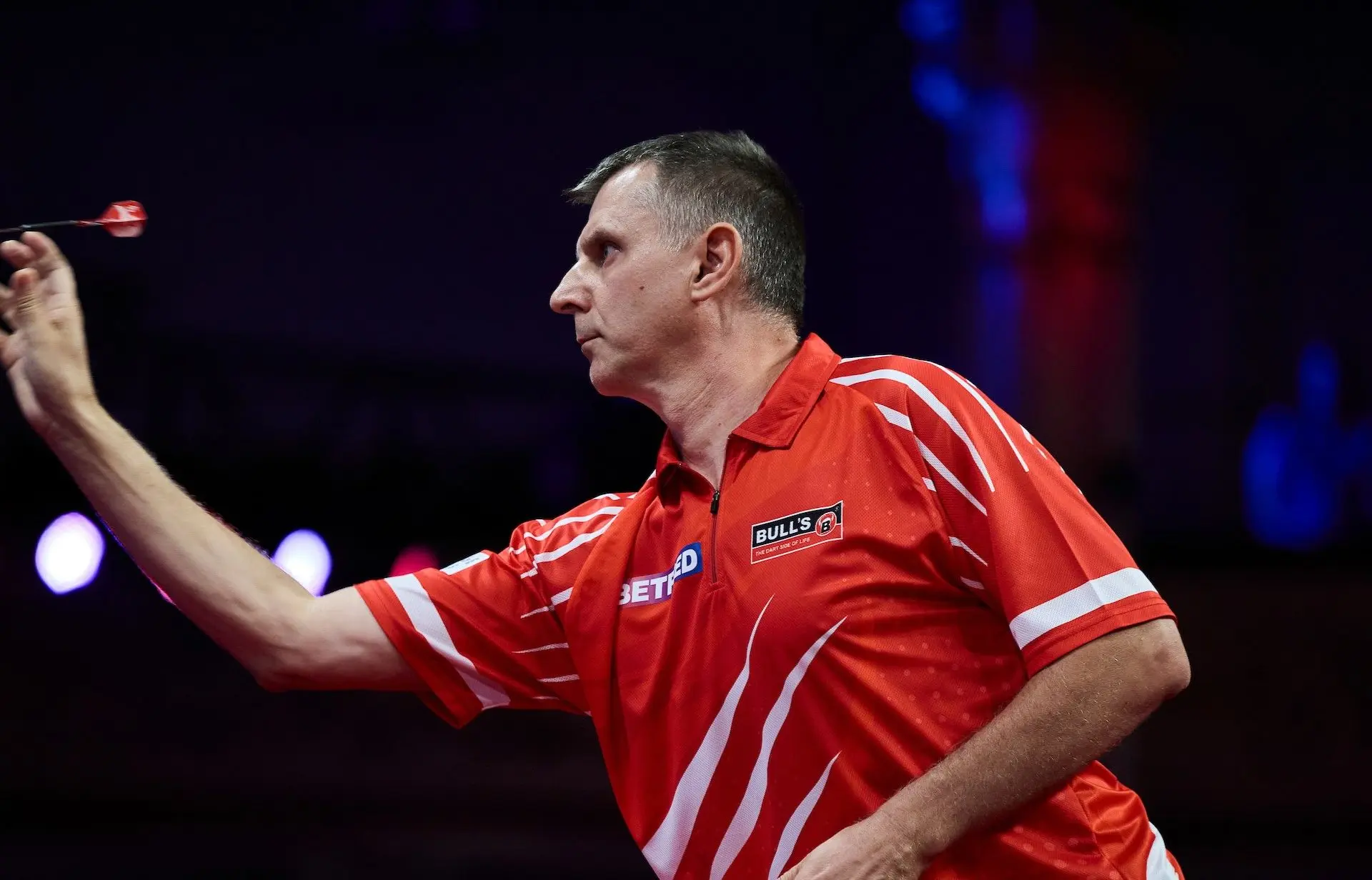 Spielplan Freitagnachmittag bei der Swiss Darts Trophy 2024 mit Bruno Stöckli im Duell gegen Krzysztof Ratajski